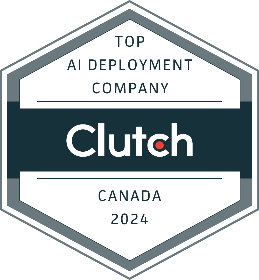 top clutch.co ai deployment company canada 2024