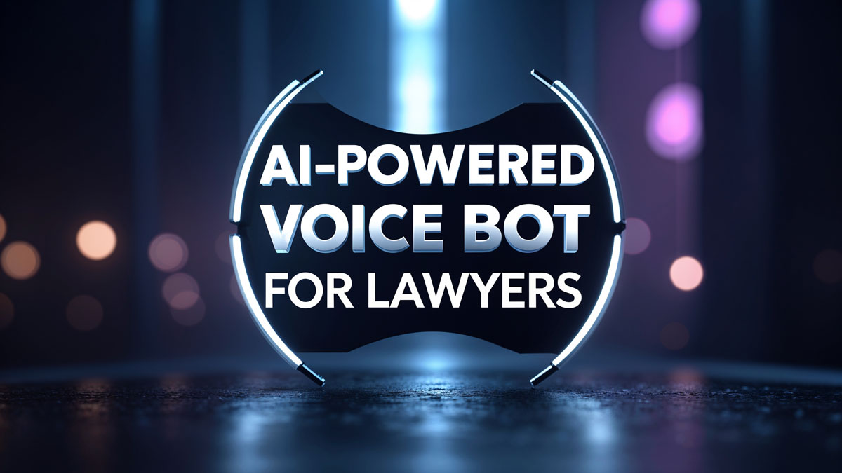 AI Powered Voice Bot for Lawyers