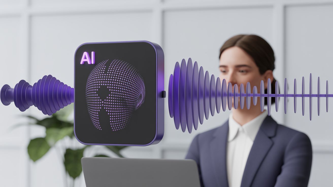 AI Voice Bot in action