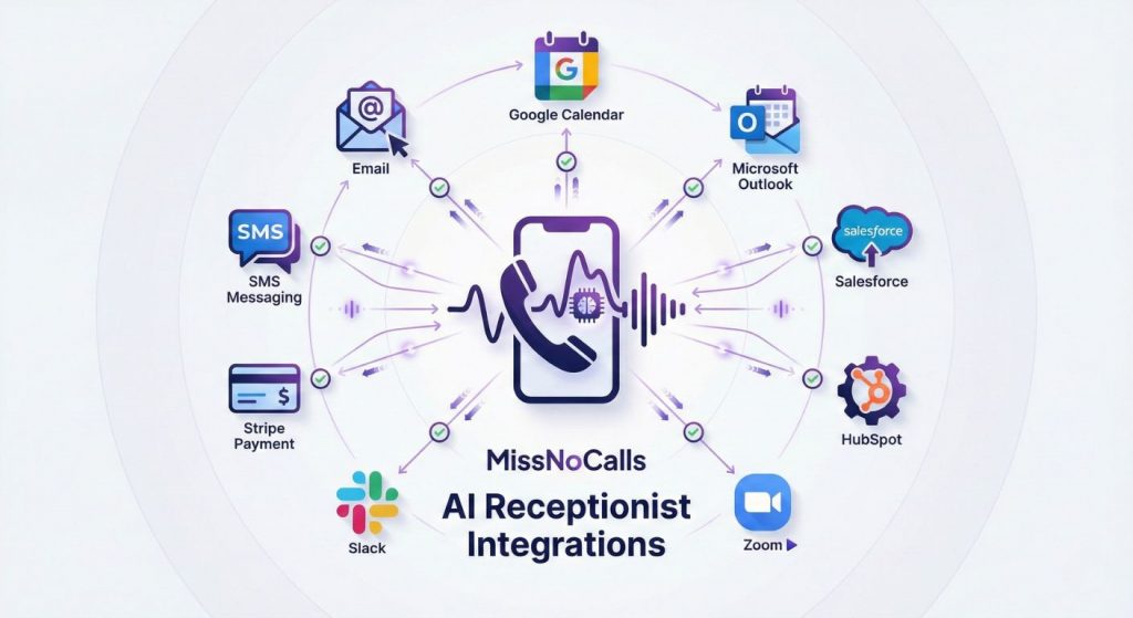 AI Receptionist Integration Ecosystem