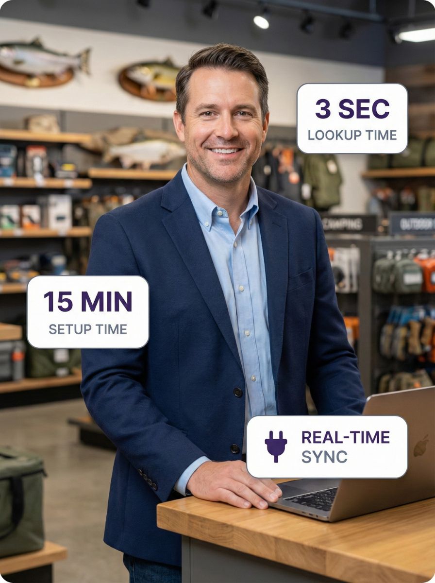 Hunting and Fishing Store Business Professional