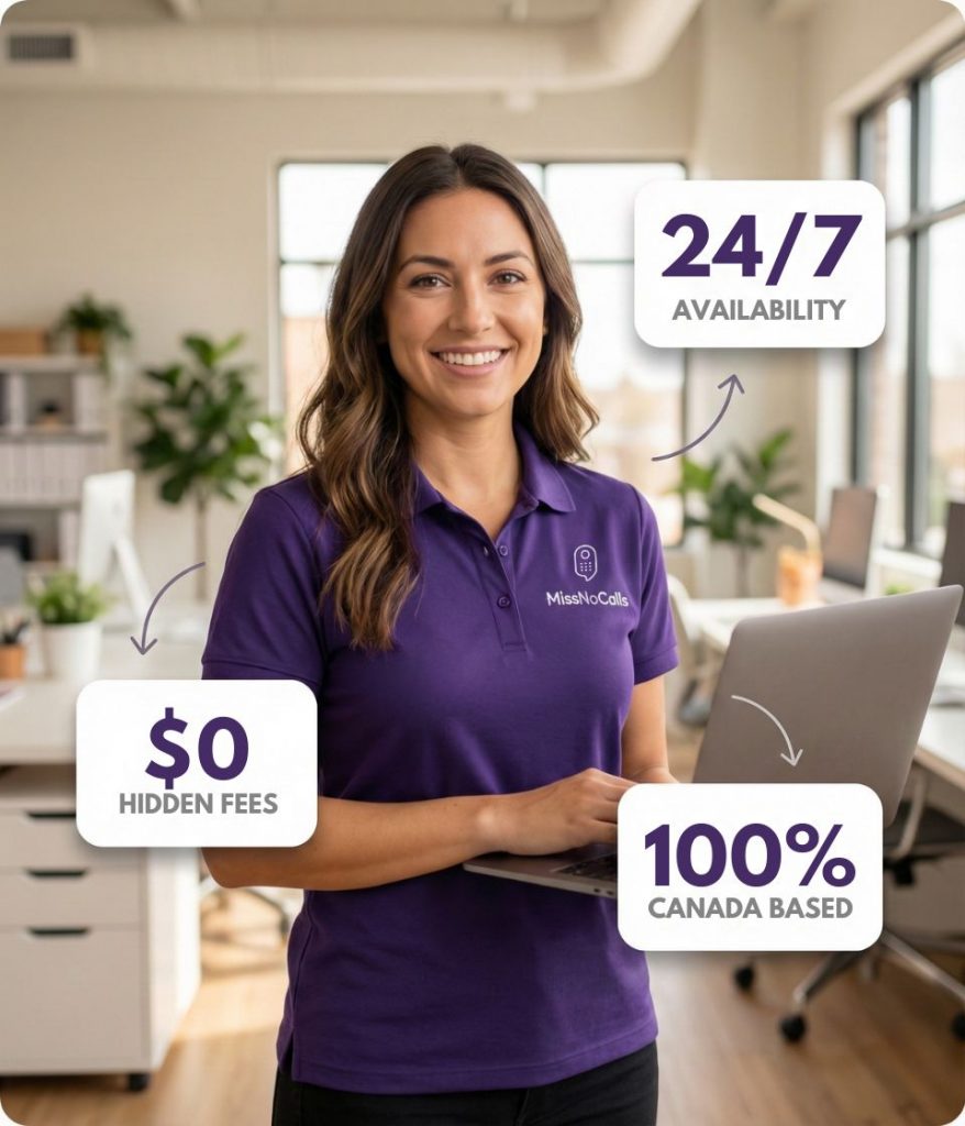 Professional AI receptionist service 